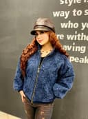 بامبر زنانه گرم بالا